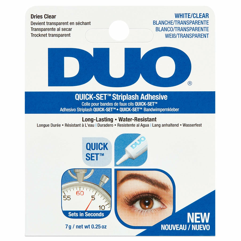 DUO Quick Set Strip Lash Adhesive Clear Tone (7g) 3 DUO Quick Set Strip Lash Adhesive Clear Tone (7g)