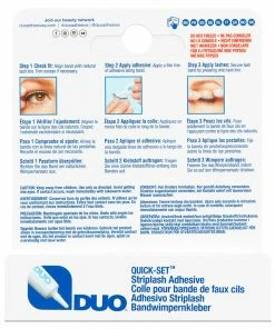 DUO Quick Set Strip Lash Adhesive Clear Tone (7g) 9 DUO Quick Set Strip Lash Adhesive Clear Tone (7g)
