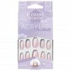 Elegant Touch False Nails Acrylic Salon Expert French No 2 New Arrivals