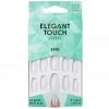 Elegant Touch False Nails Coffin Long Length - Bare