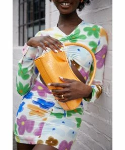 Elegant Touch False Nails Coffin Medium Length - French 112