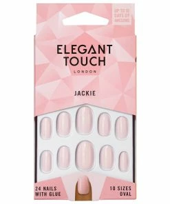 New Arrivals Elegant Touch False Nails Oval Medium Length - Jackie