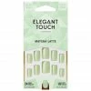Elegant Touch False Nails Squoval Short Length - Matcha Latte
