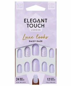 Elegant Touch Luxe Looks False Nails Oval Medium Length - Daisy Daze New Arrivals