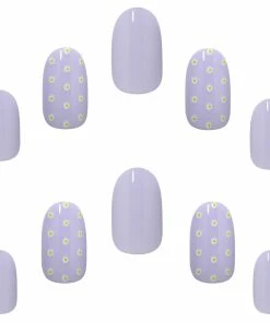 Elegant Touch Luxe Looks False Nails Oval Medium Length - Daisy Daze New Arrivals