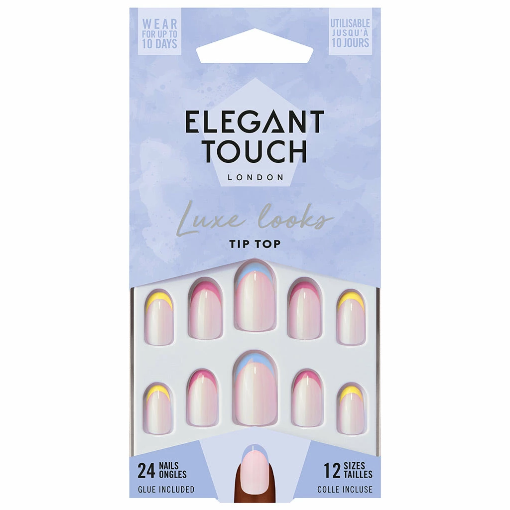 Elegant Touch Luxe Looks False Nails Oval Medium Length - Tip Top New Arrivals 3 Elegant Touch Luxe Looks False Nails Oval Medium Length - Tip Top New Arrivals