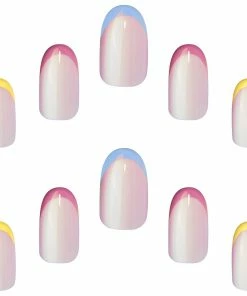 Elegant Touch Luxe Looks False Nails Oval Medium Length - Tip Top New Arrivals