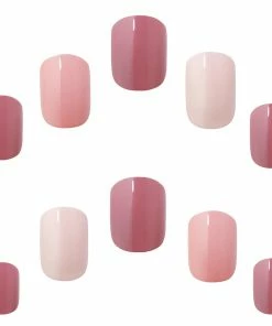 New Arrivals Elegant Touch Luxe Looks False Nails Squoval Short Length - Birthday Suit