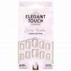 New Arrivals Elegant Touch Luxe Looks False Nails Squoval Short Length - Glow Getter