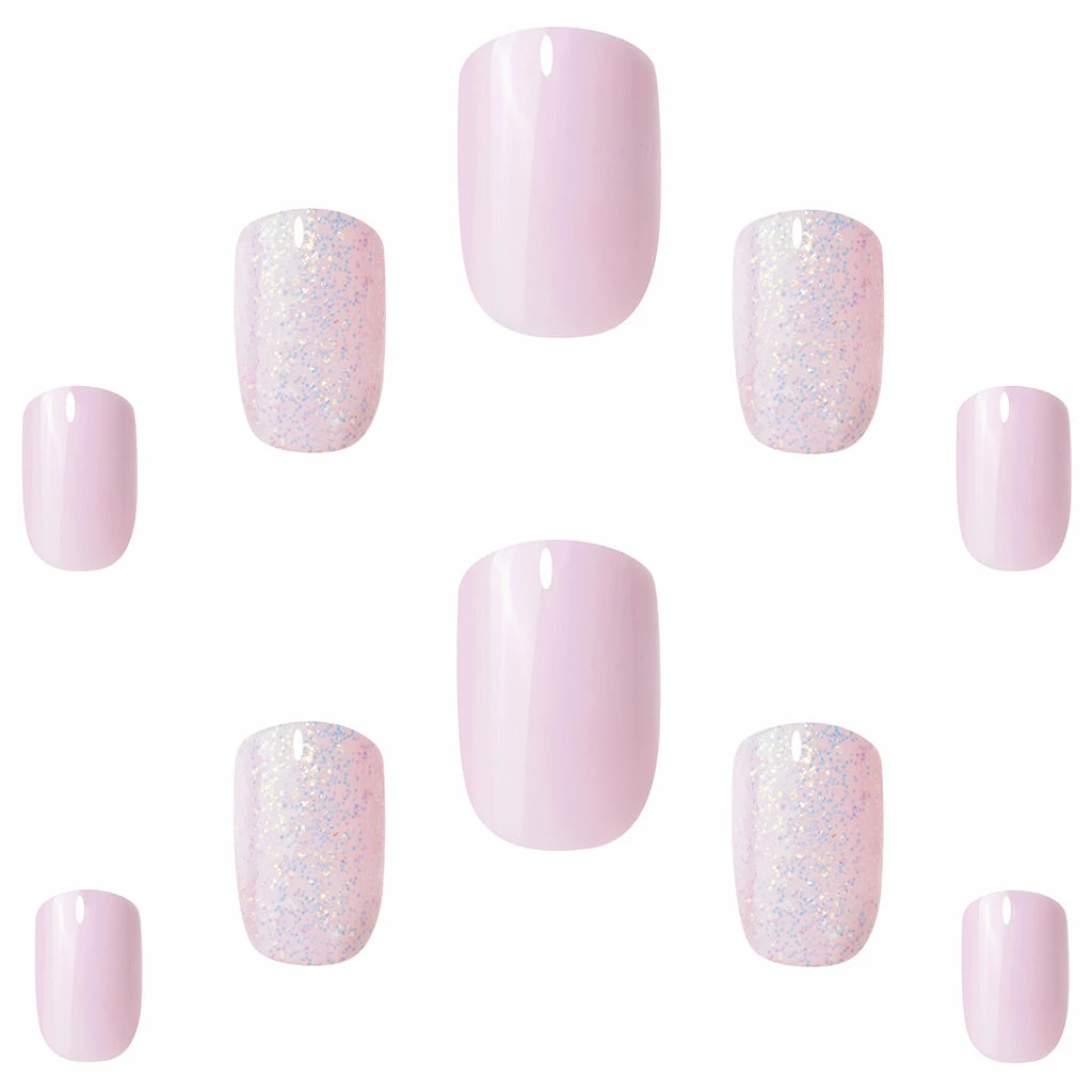 New Arrivals Elegant Touch Luxe Looks False Nails Squoval Short Length - Glow Getter 4 New Arrivals Elegant Touch Luxe Looks False Nails Squoval Short Length - Glow Getter
