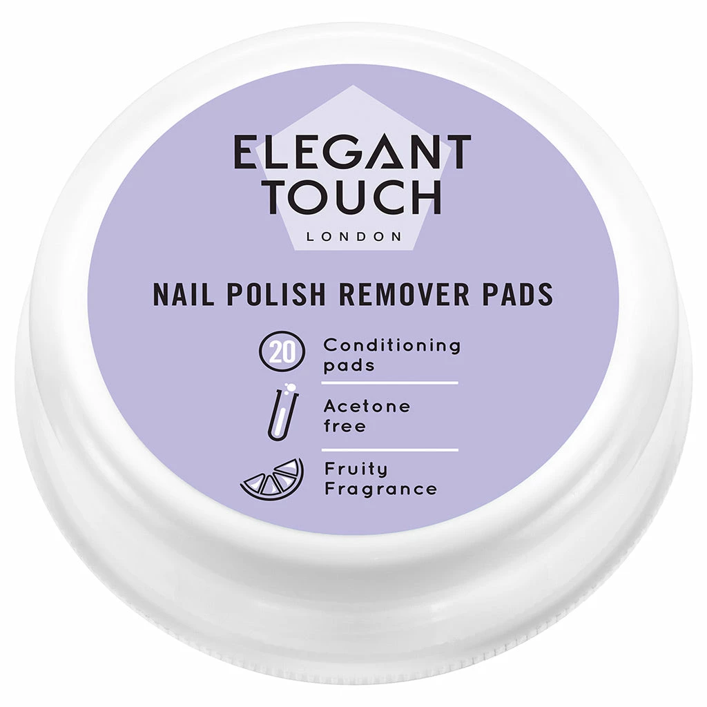Elegant Touch Nail Polish Remover Pads (x20) 3 Elegant Touch Nail Polish Remover Pads (x20)