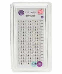 Eyelash Emporium 6D C Curls Pre-Made Fans 0.07 Mixed Lengths (9mm, 10mm, 11mm, 12mm) Best Sellers