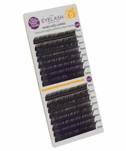 Eyelash Emporium Mink Effect D Curls 0.06 & 0.07 Mixed Lengths (7mm-13mm) Best Sellers