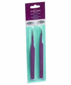 Eyelash Emporium Set Piece Straight And Curved Tweezer Set