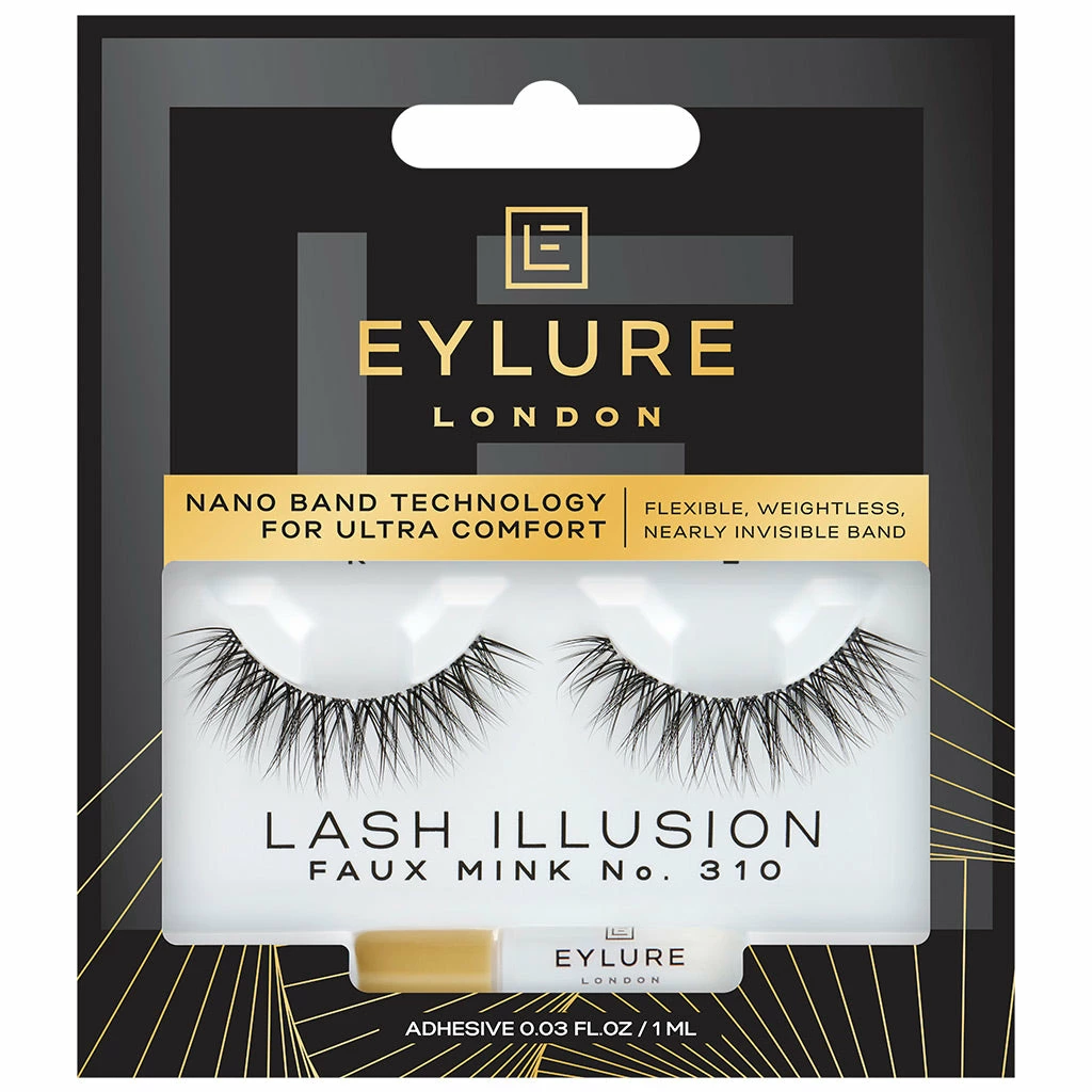 Eylure Lash Illusion Faux Mink Lashes No. 310 3 Eylure Lash Illusion Faux Mink Lashes No. 310