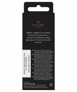 Eylure Line And Lash 2-in-1 Lash Adhesive Eyeliner - Black (0.7ml)