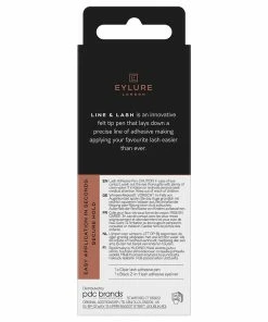 Eylure Line And Lash Duo Pack - Black And Clear (2x 0.7ml)