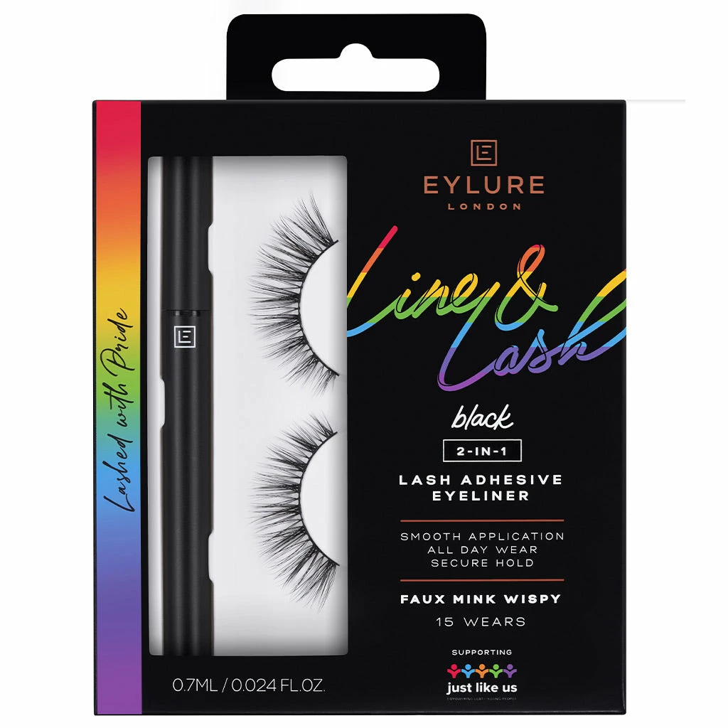 New Arrivals Eylure Line & Lash Kit Black Pride - Faux Mink Wispy 3 New Arrivals Eylure Line & Lash Kit Black Pride - Faux Mink Wispy