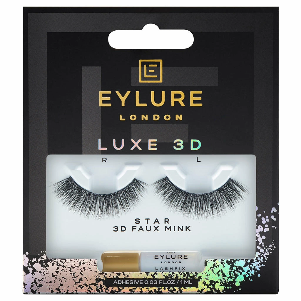 Eylure Luxe 3D Lashes - Star New Arrivals 3 Eylure Luxe 3D Lashes - Star New Arrivals