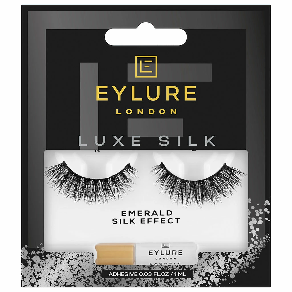New Arrivals Eylure Luxe Silk Lashes - Emerald 3 New Arrivals Eylure Luxe Silk Lashes - Emerald