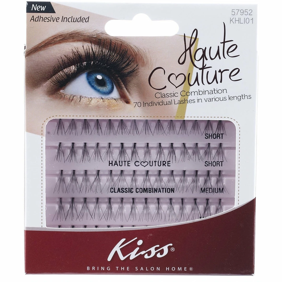 Kiss Lashes New Arrivals Kiss Haute Couture Individual Lashes - Classic Combination 3 Kiss Lashes New Arrivals Kiss Haute Couture Individual Lashes - Classic Combination