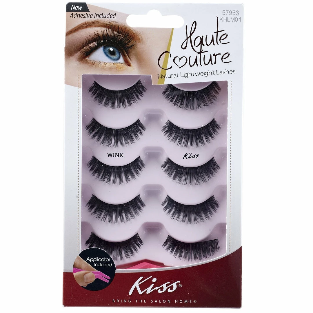 Kiss Lashes Kiss Haute Couture Lashes Multipack - Wink New Arrivals 3 Kiss Lashes Kiss Haute Couture Lashes Multipack - Wink New Arrivals
