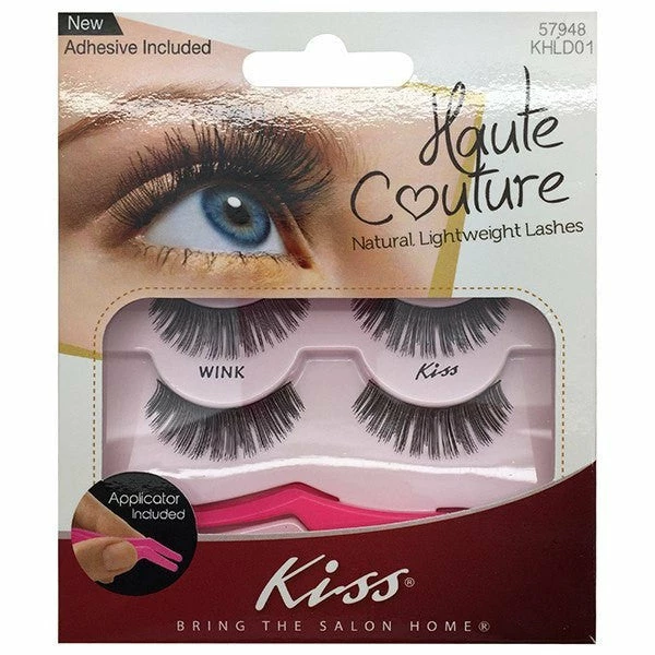 Kiss Lashes Kiss Haute Couture Lashes Twinpack - Wink 3 Kiss Lashes Kiss Haute Couture Lashes Twinpack - Wink