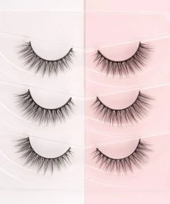 Invogue False Eyelashes Jetsetter Multipack (3 Pairs) New Arrivals