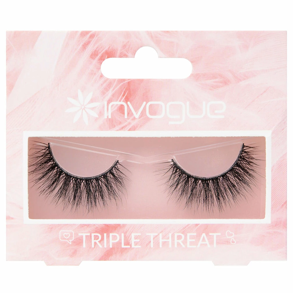 Invogue False Eyelashes - Triple Threat New Arrivals 3 Invogue False Eyelashes - Triple Threat New Arrivals