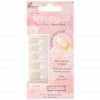 New Arrivals Invogue False Nails Oval Medium Length - Classic French Natural Bare
