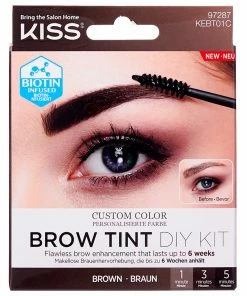 Kiss Lashes Kiss Brow Tint DIY Kit - Brown