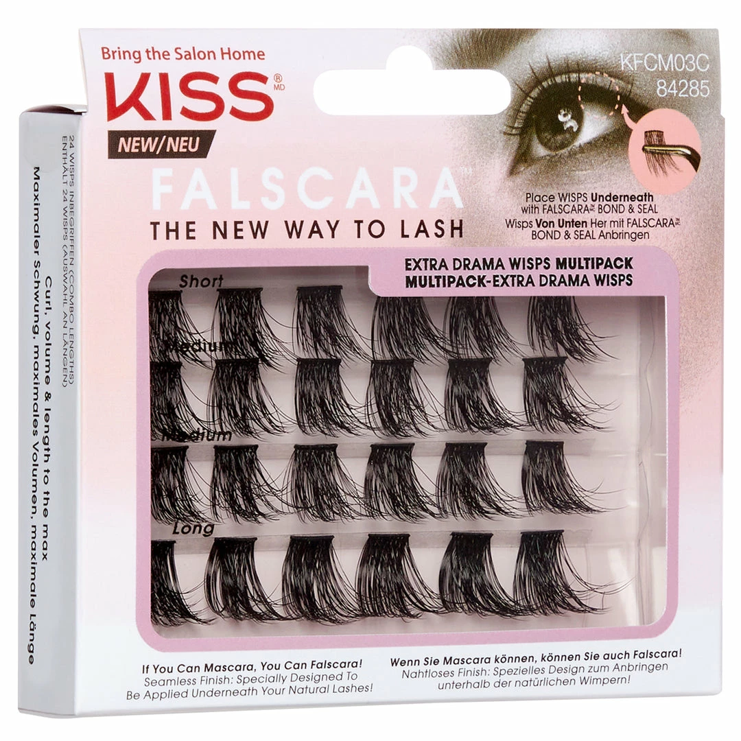 Kiss Lashes Kiss Falscara - Extra Drama Wisps Multipack 5 Kiss Lashes Kiss Falscara - Extra Drama Wisps Multipack
