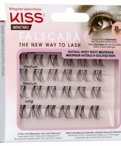 Kiss Lashes Kiss Falscara - Natural Wispy Wisps Multipack