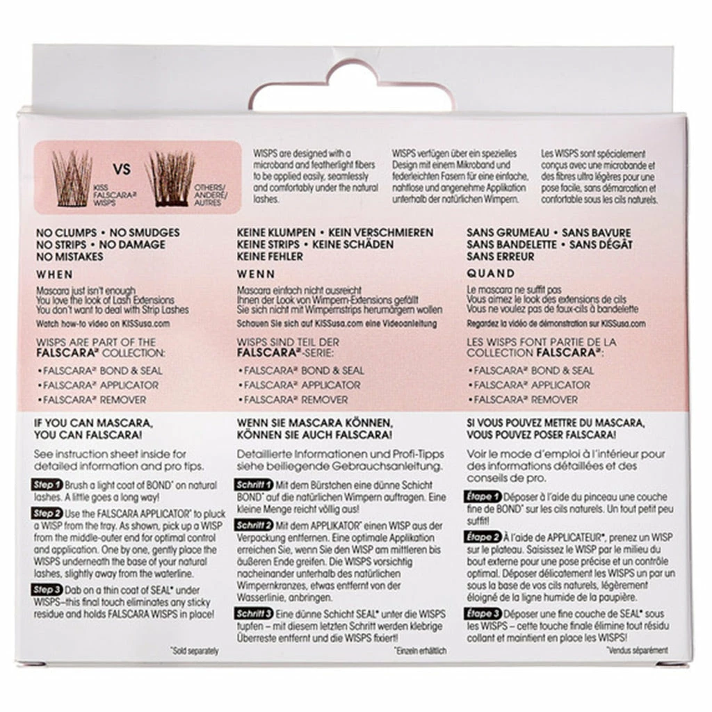 Kiss Lashes Kiss Falscara - Volumizing Wisp New Arrivals 7 Kiss Lashes Kiss Falscara - Volumizing Wisp New Arrivals