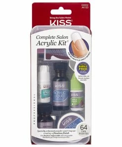 Kiss Lashes Kiss False Nails - Complete Salon Acrylic Kit