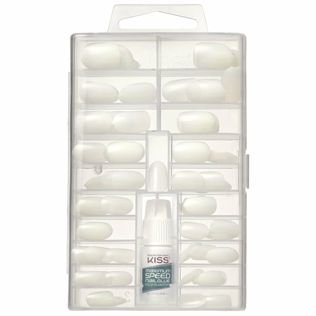 Kiss Lashes New Arrivals Kiss False Nails - Full Cover Active Oval Nails 4 Kiss Lashes New Arrivals Kiss False Nails - Full Cover Active Oval Nails