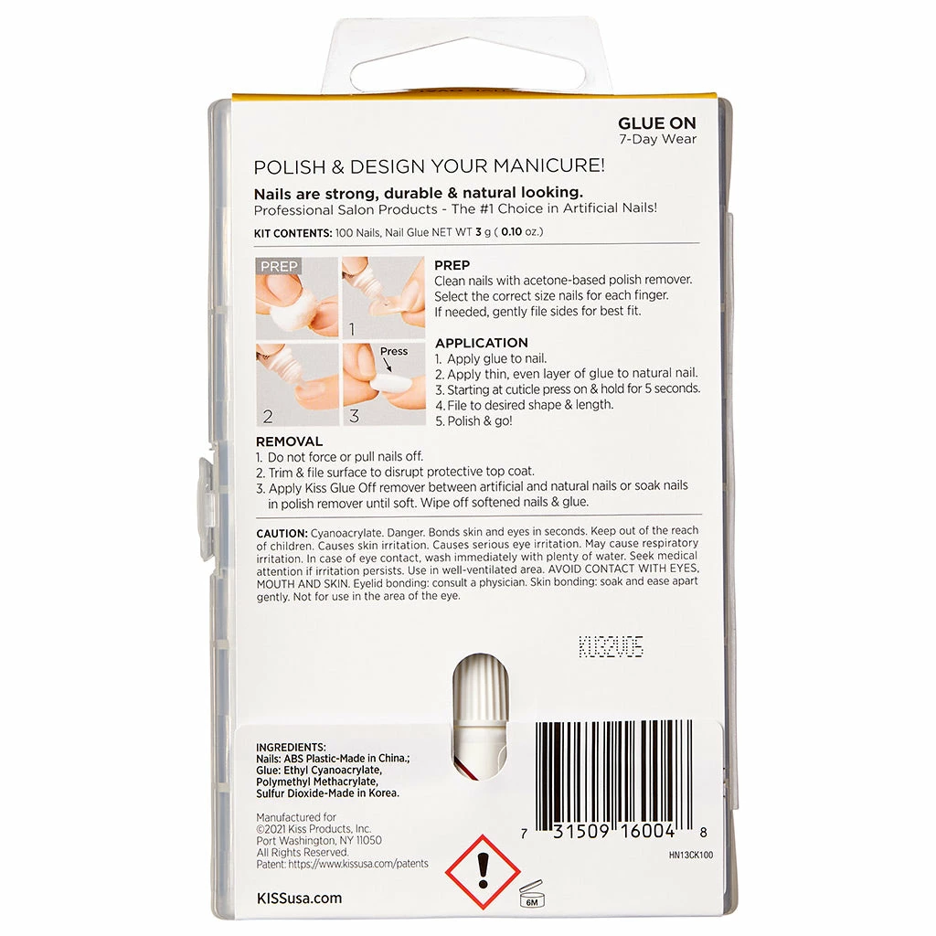 Kiss Lashes New Arrivals Kiss False Nails - Full Cover Active Oval Nails 5 Kiss Lashes New Arrivals Kiss False Nails - Full Cover Active Oval Nails