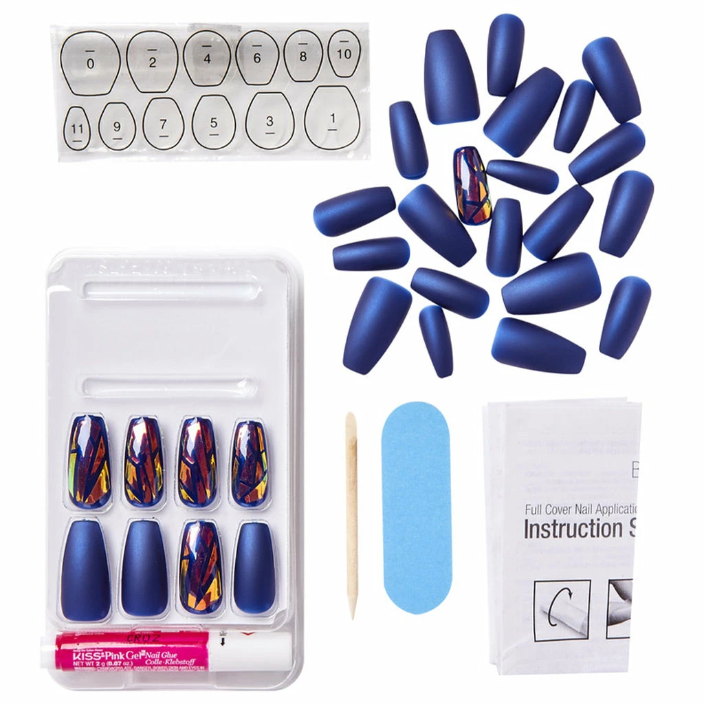 Kiss Lashes Kiss False Nails Gel Fantasy Nails - Catch My Vibe New Arrivals 4 Kiss Lashes Kiss False Nails Gel Fantasy Nails - Catch My Vibe New Arrivals