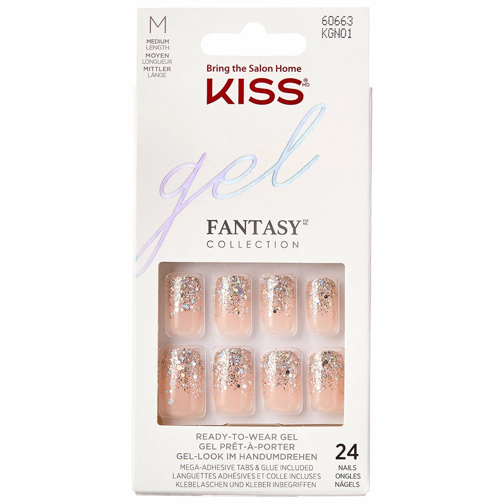 Kiss Lashes New Arrivals Kiss False Nails Gel Fantasy Nails - Fanciful 3 Kiss Lashes New Arrivals Kiss False Nails Gel Fantasy Nails - Fanciful