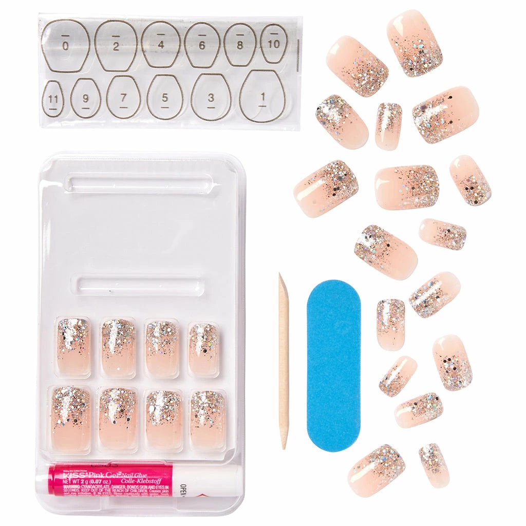 Kiss Lashes New Arrivals Kiss False Nails Gel Fantasy Nails - Fanciful 4 Kiss Lashes New Arrivals Kiss False Nails Gel Fantasy Nails - Fanciful