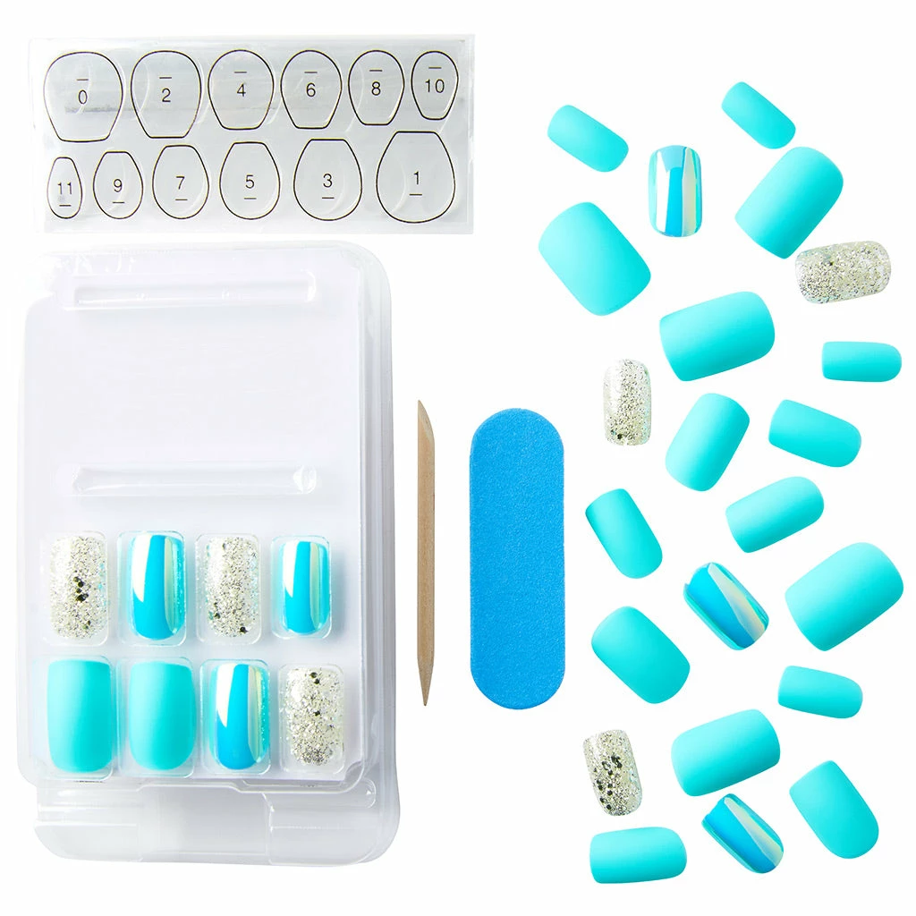 Kiss Lashes Kiss False Nails Gel Fantasy Nails - Trampoline 4 Kiss Lashes Kiss False Nails Gel Fantasy Nails - Trampoline