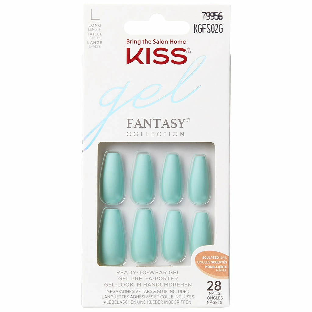 Kiss Lashes Kiss False Nails Gel Fantasy Sculpted Nails - Back It Up 3 Kiss Lashes Kiss False Nails Gel Fantasy Sculpted Nails - Back It Up