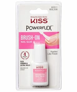 Kiss Lashes Kiss False Nails Powerflex Nail Glue - Brush-on (5g) New Arrivals