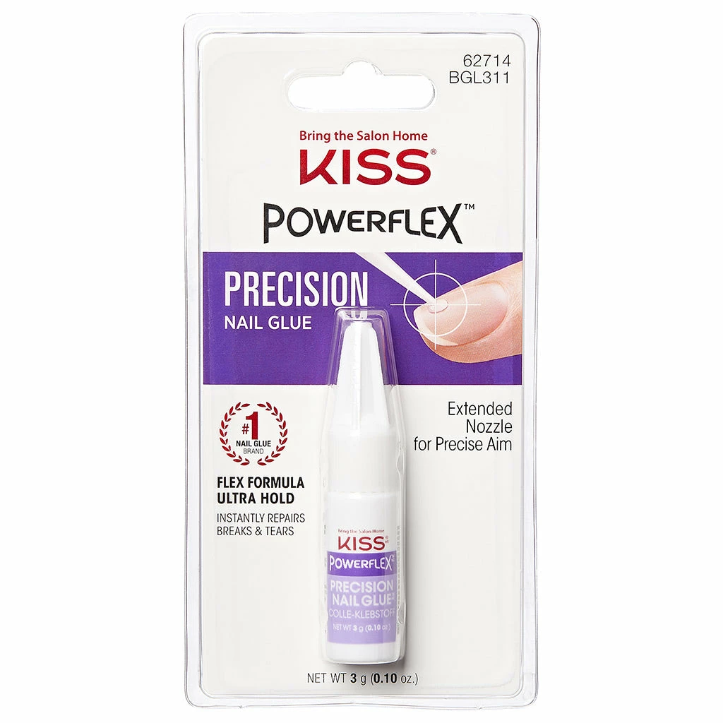 Kiss Lashes New Arrivals Kiss False Nails Powerflex Nail Glue - Precision (3g) 3 Kiss Lashes New Arrivals Kiss False Nails Powerflex Nail Glue - Precision (3g)