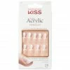 Kiss Lashes Kiss False Nails Salon Acrylic French Nails - Crush Hour 2 Kiss Lashes Kiss False Nails Salon Acrylic French Nails - Crush Hour