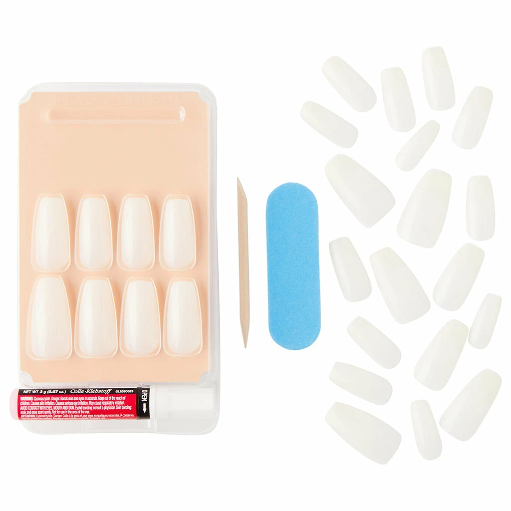 Kiss Lashes Kiss False Nails Salon Acrylic Natural Nails - Strong Enough New Arrivals 4 Kiss Lashes Kiss False Nails Salon Acrylic Natural Nails - Strong Enough New Arrivals