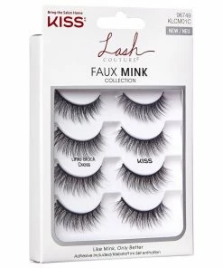 Kiss Lashes Kiss Lash Couture Faux Mink Collection - Little Black Dress (Multipack) New Arrivals 8 Kiss Lashes Kiss Lash Couture Faux Mink Collection - Little Black Dress (Multipack) New Arrivals