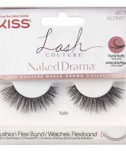 Kiss Lashes New Arrivals Kiss Lash Couture Naked Drama - Tulle