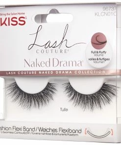 Kiss Lashes New Arrivals Kiss Lash Couture Naked Drama - Tulle