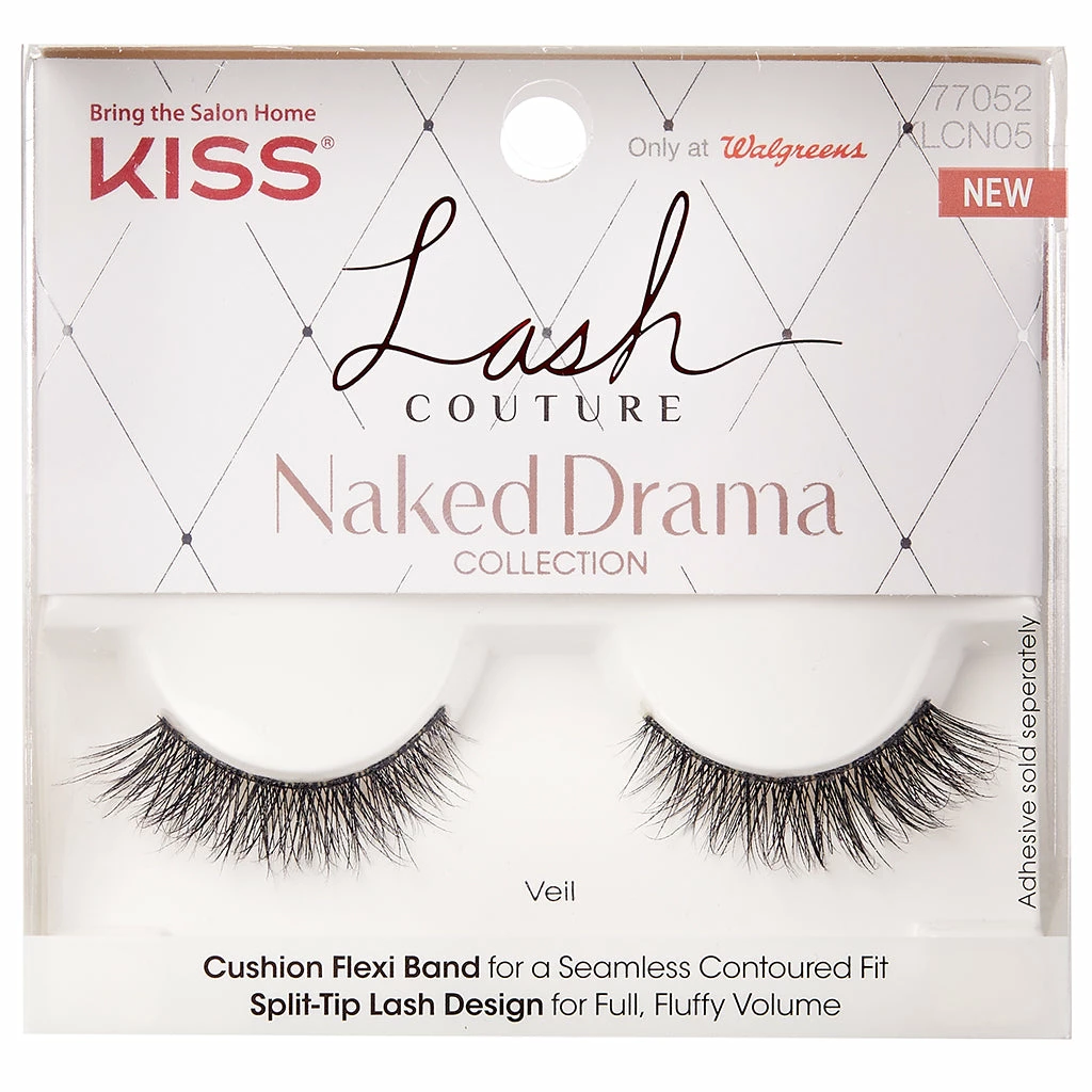 Kiss Lashes Kiss Lash Couture Naked Drama - Veil 3 Kiss Lashes Kiss Lash Couture Naked Drama - Veil
